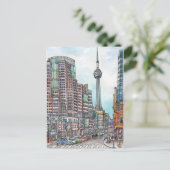 Ecke der King Street Postkarte (Stehend Vorderseite)