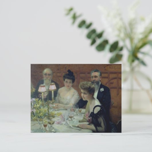 Ecke der Tabelle, 1904 Postkarte (Stehend Vorderseite)