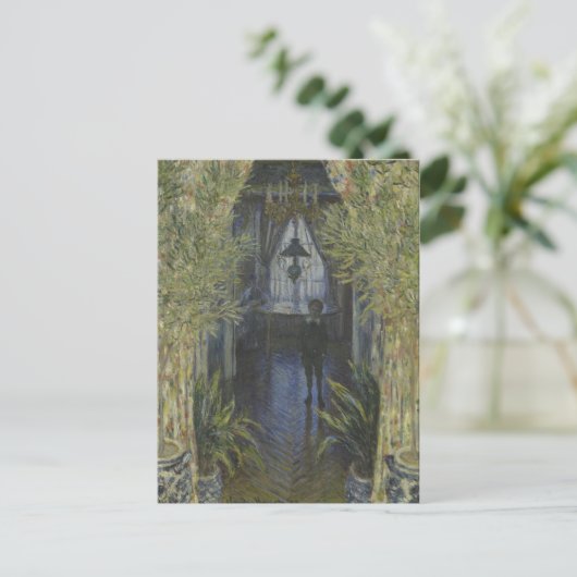 Ecke der Wohnung von Claude Monet Postkarte (Stehend Vorderseite)