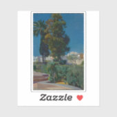 Ecke des Gartens, Alcazar, Sevilla Aufkleber (Blatt)