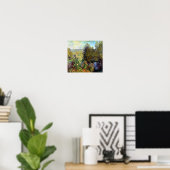 Ecke des Gartens von Monet Print Poster (Heimbüro)