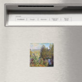 Ecke des Gartens von Montgeron - Claude Monet - Magnet (In Situ (Geschirrspüler))