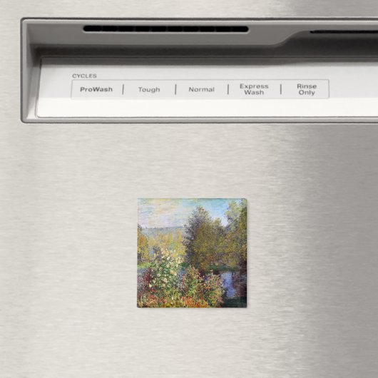 Ecke des Gartens von Montgeron - Claude Monet - Magnet (In Situ (Geschirrspüler))