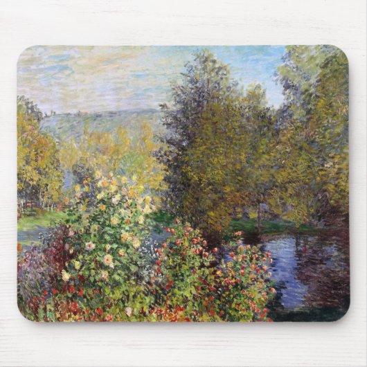 Ecke des Gartens von Montgeron - Claude Monet - Mousepad (Vorne)