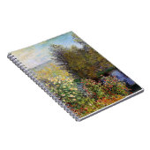 Ecke des Gartens von Montgeron - Claude Monet - Notizblock (Rechte Seite)