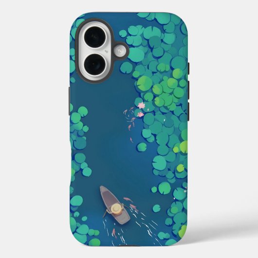 Ecke des Lotus-Teiches Case-Mate iPhone Hülle (Rückseite)