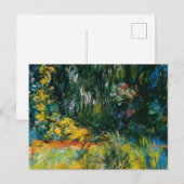 Ecke des Nympheas-Beckens - Claude Monet Postkarte (Vorne/Hinten)