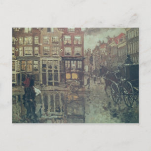 Ecke Leidsche Square, Amsterdam Postkarte