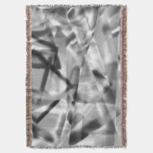 Ecke mit quadratischen Acrylteilen, grau bis weiß Decke (Vorderseite Vertikal)