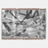 Ecke mit quadratischen Acrylteilen, grau bis weiß Decke (Vorderseite)