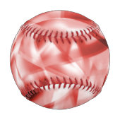 Ecke mit quadratischen Acrylteilen, rot bis lachsf Baseball (Rückseite)