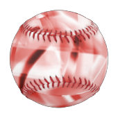 Ecke mit quadratischen Acrylteilen, rot bis lachsf Baseball (Vorderseite)