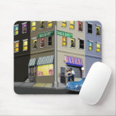 Ecke Mulberry St. und Sam & Dave Ave. Mousepad (Mit Mouse)