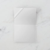 Ecke Streifen Vielen Dank Hinweis Karten (Innenseite)