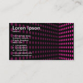 Ecke Tone Corner - Hot Pink Visitenkarte (Rückseite)