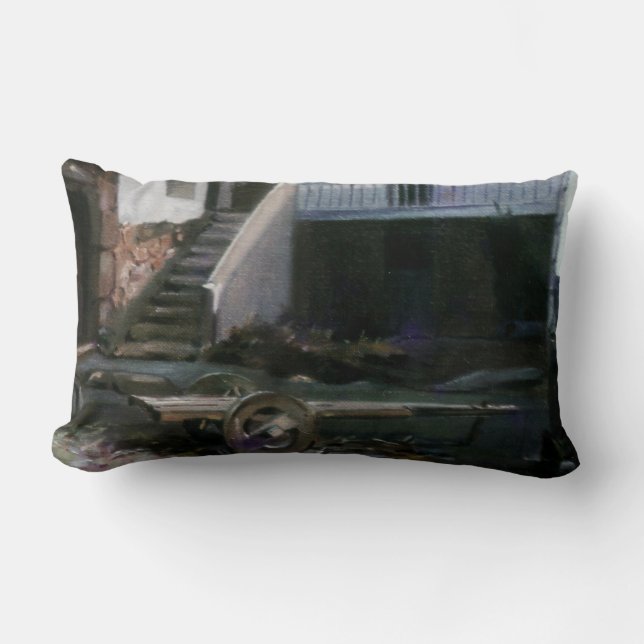 Ecke von Centulle /Nook of Centulle ,(Lugo) Lendenkissen (Vorderseite)