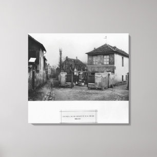 Ecke von Rue-DESRondeaux Leinwanddruck