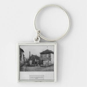 Ecke von Rue-DESRondeaux Schlüsselanhänger
