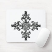 Ecken der Lilien-Meditation 4 Mousepad (Mit Mouse)