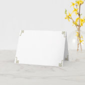 ecken karte (Gelbe Blume)