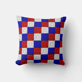 Ecken, RWB-Quadrat-Kissen Kissen