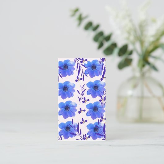 Ecken-Style Visitenkarte (Stehend Vorderseite)