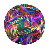 Ecken und farbenfrohe Neonecken Baseball (Rückseite)