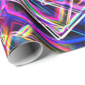 Ecken und neunfarbige Punkte Geschenkpapier (Rolleneckpunkt)