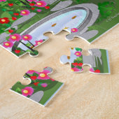 Eckgarten-Kunstpuzzle Puzzle (Seite)