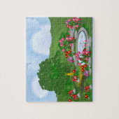 Eckgarten-Kunstpuzzle Puzzle (Vertikal)