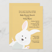 Eckhäschen-Einladung Einladung (Vorne/Hinten)