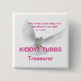 Eckiger Knopf Button