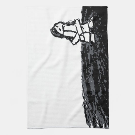 Eckkind Geschirrtuch (Vertikal)