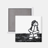 Eckkind Magnet (Vorderseite/Rückseite)