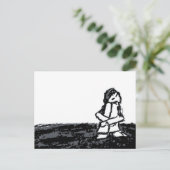 Eckkind Postkarte (Stehend Vorderseite)