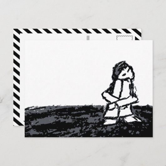 Eckkind Postkarte (Vorne/Hinten)