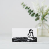 Eckkind Visitenkarte (Stehend Vorderseite)