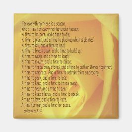 ECKLESIASTIK 3:1-8 3 MAGNET