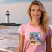 Eckstein Christliche Strandküste Inspiration T-Shirt