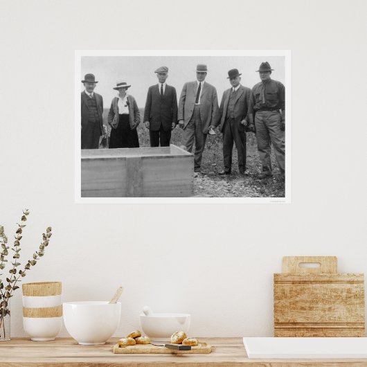 Eckstein der Universität Alaska 1916 Poster (Küche)