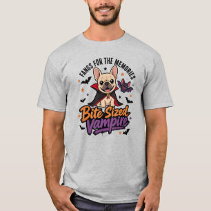Eckzähne für die Erinnerungen Frenchie-Shirt Hal T-Shirt
