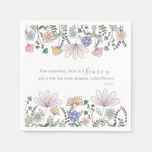 ECL 3:1 Für alles gibt es ein Saisongetränk Serviette (Vorderseite)