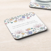 ECL 3:1 Für alles gibt es eine Saison Getränkeuntersetzer (Linke Seite)