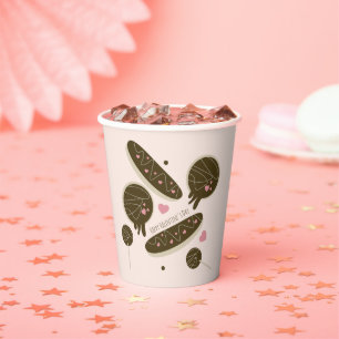 Eclair-Donuts-Cake-Pops Valentinstag-Party Pappbecher