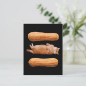 Eclairs Postkarte (Stehend Vorderseite)