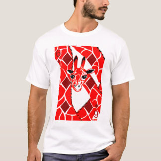 EclecDeck 6 der Diamant-Giraffen - Weiß T-Shirt