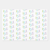 Eclectic 13,1 Faltblätter für Marathon-Wrapping-Pa Geschenkpapier Set (Vorderseite 2)