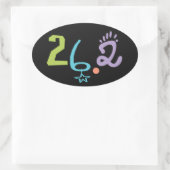 Eclectic 26.2 Marathon Stickers (Tasche)