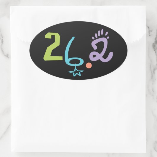 Eclectic 26.2 Marathon Stickers (Tasche)