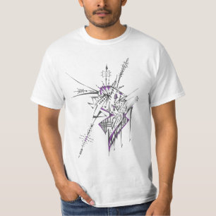 Eclectic Abstraktes Tribal T-Shirt